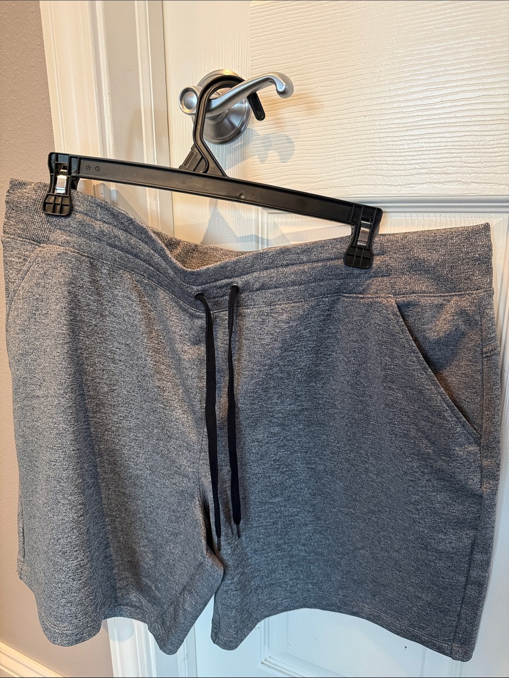 tek gear Women's Heather Gray Athletic Shorts with Drawstring